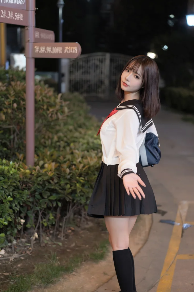[Coser] yuuhui玉汇 - 约会我的女学生 preview 4