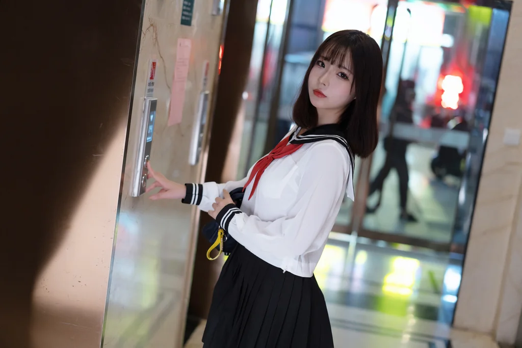 [Coser] yuuhui玉汇 - 约会我的女学生 preview 5