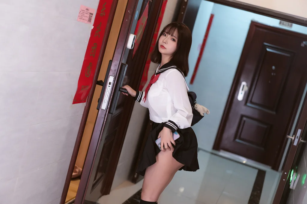 [Coser] yuuhui玉汇 - 约会我的女学生 preview 7