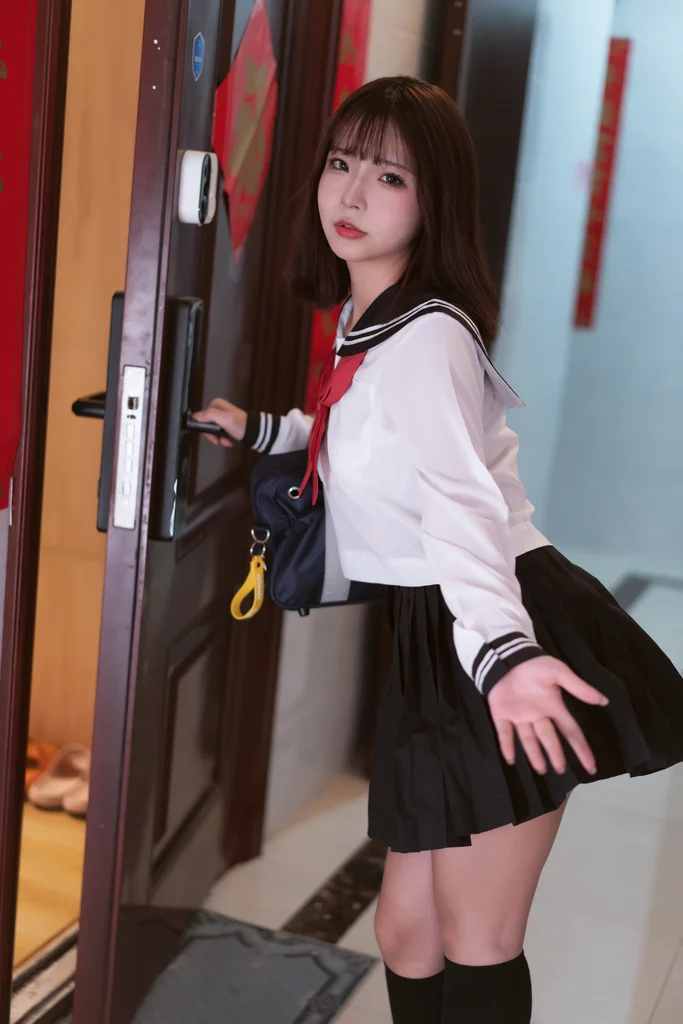 [Coser] yuuhui玉汇 - 约会我的女学生 preview 10