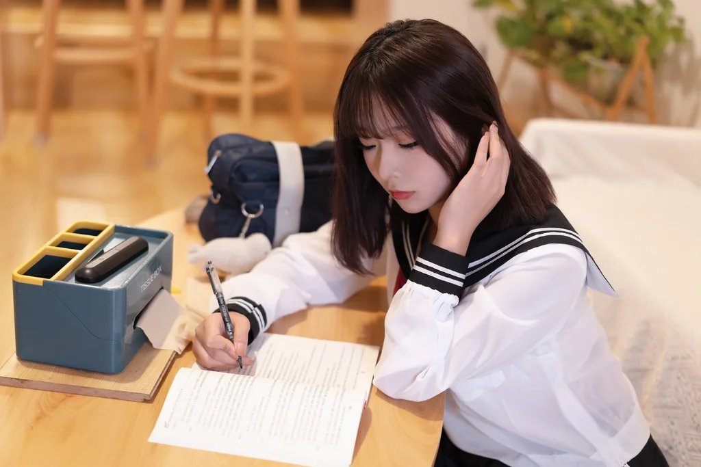 [Coser] yuuhui玉汇 - 约会我的女学生 preview 14