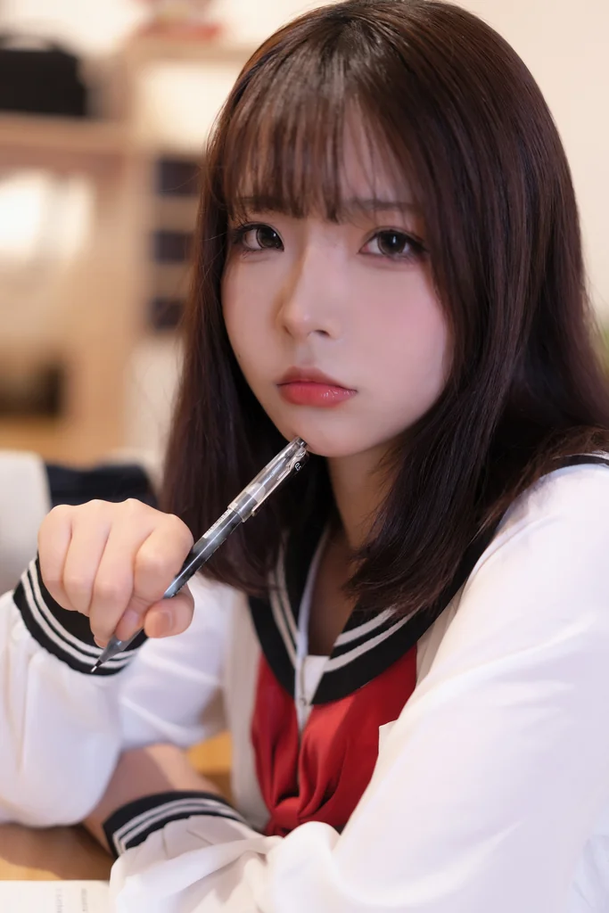 [Coser] yuuhui玉汇 - 约会我的女学生 preview 16
