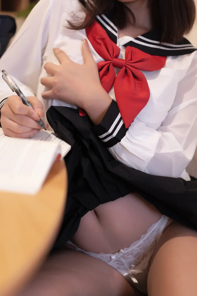 [Coser] yuuhui玉汇 - 约会我的女学生 preview 18