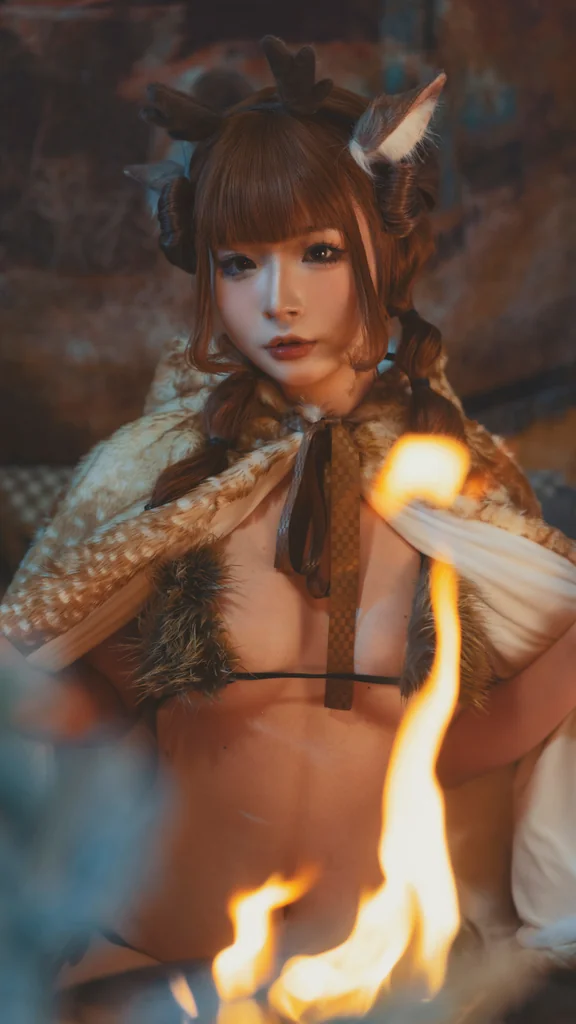 [Coser] yuuhui玉汇 No.011 圣诞麋鹿兽耳 preview 17