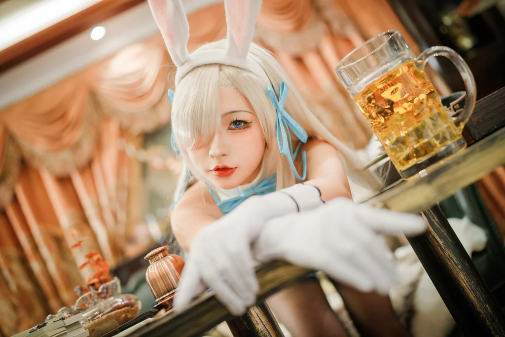 [Coser] yuuhui玉汇 No.012 一之濑明日奈-兔女郎 preview 9
