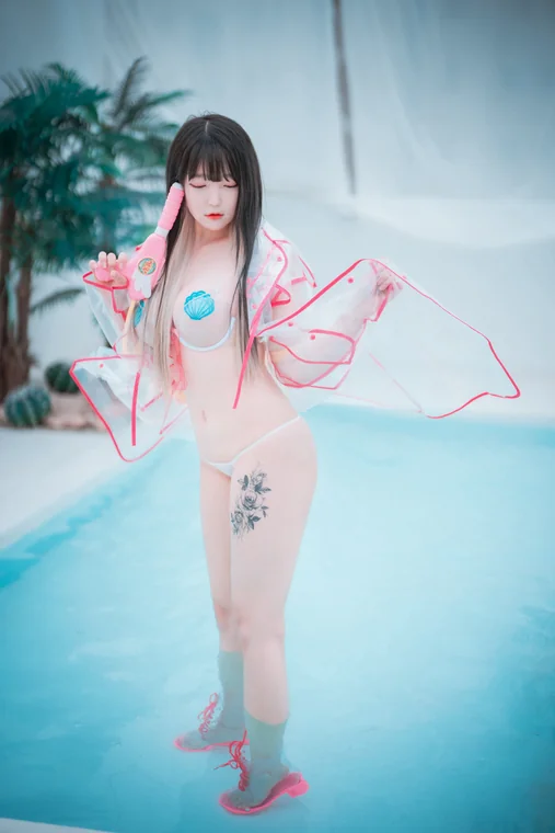 [DJAWA] Photo - Aram (아람) - “Poolside Summer” preview 11