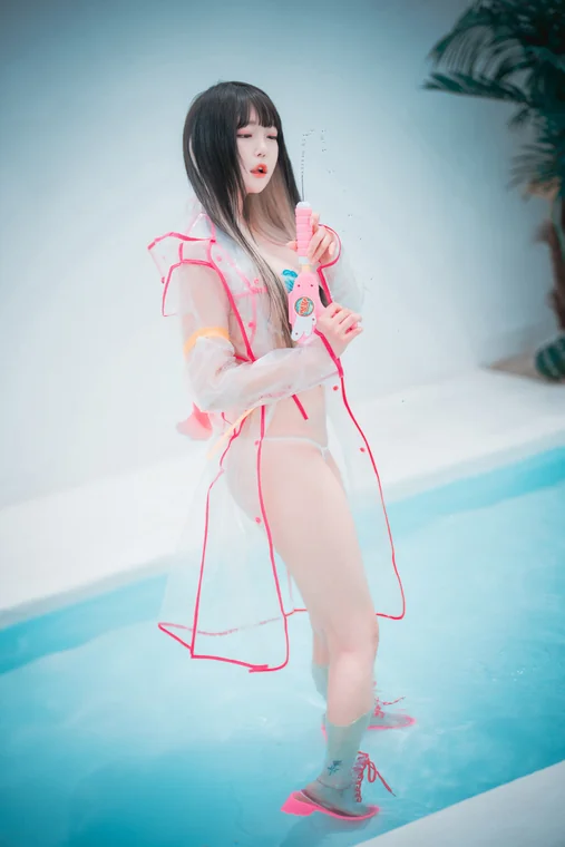 [DJAWA] Photo - Aram (아람) - “Poolside Summer” preview 17