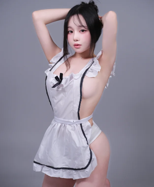 [Glamarchive] Woo U (우유) - Vol.14 Maid Uniform preview 21