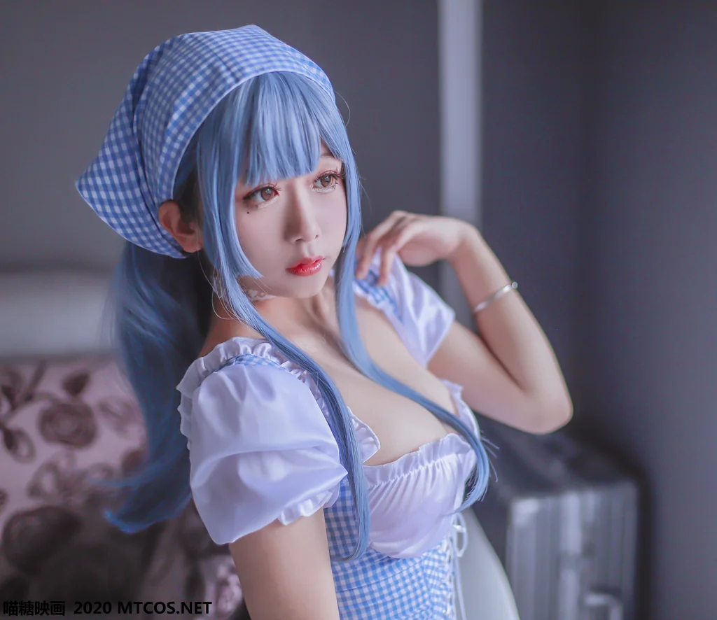 [MTCos] u55b5u7cd6u6620u753b Vol.122 u84ddu8272u5973u4ec6 preview 28
