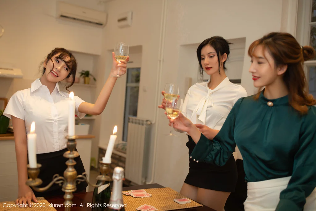 [XIUREN] No.1969 Jiu Shi A Zhu A (就是阿朱啊) & 陶喜乐 lele & Lu Xuan (陆萱萱) preview 18