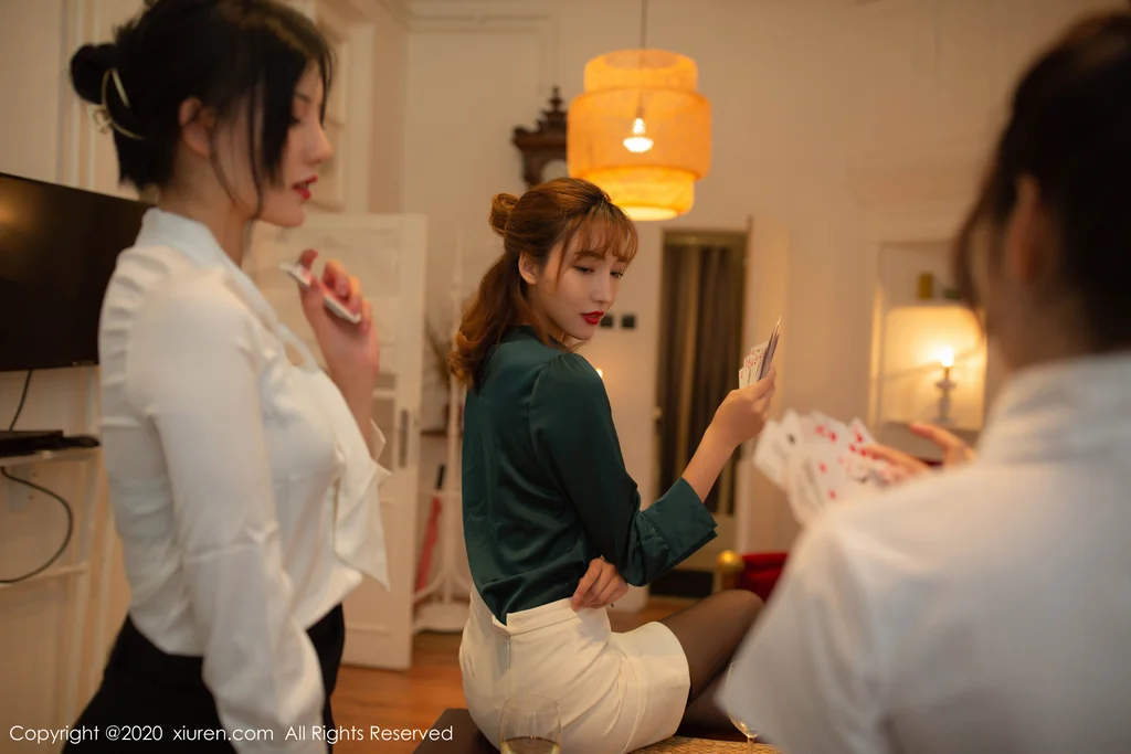 [XIUREN] No.1969 Jiu Shi A Zhu A (就是阿朱啊) & 陶喜乐 lele & Lu Xuan (陆萱萱) preview 23