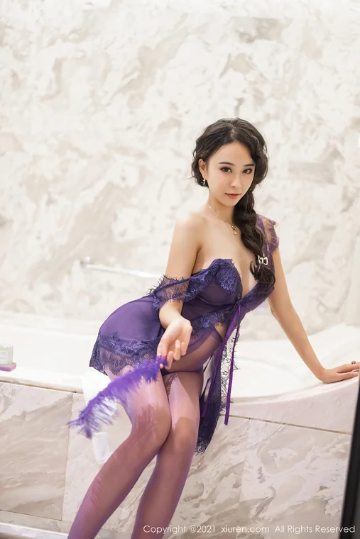 [XIUREN] No.3555 蓝夏Akasha preview 9