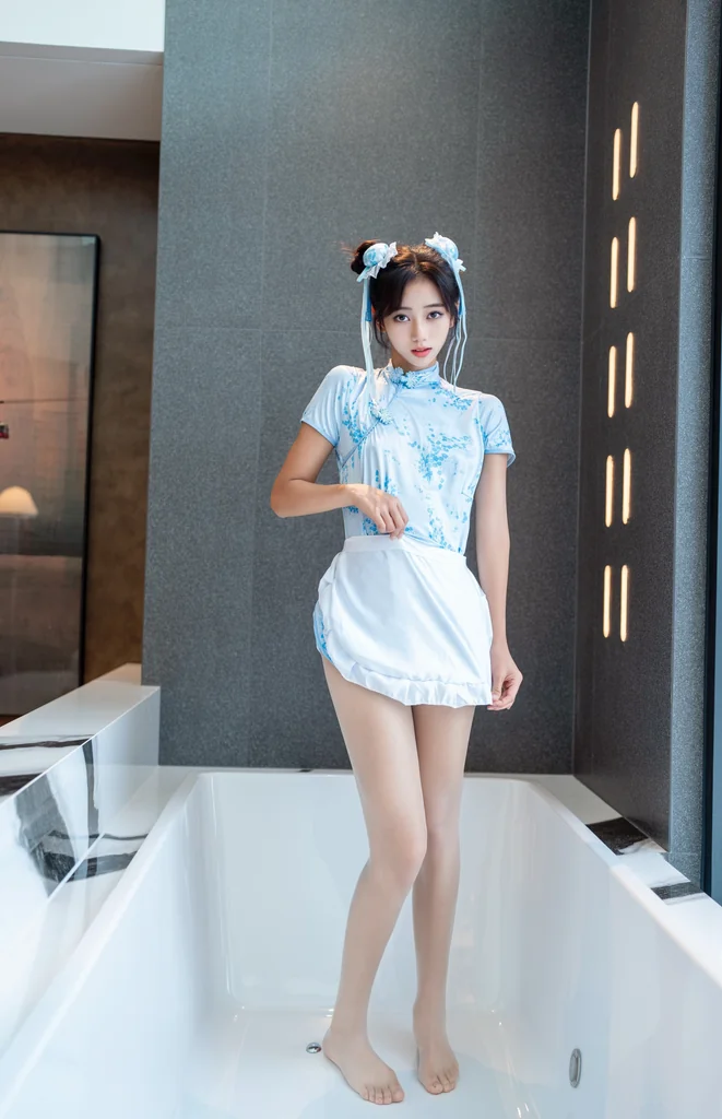 [XR Uncensored] 时安安 - R18 秀人网模特 春丽青花瓷 preview 7