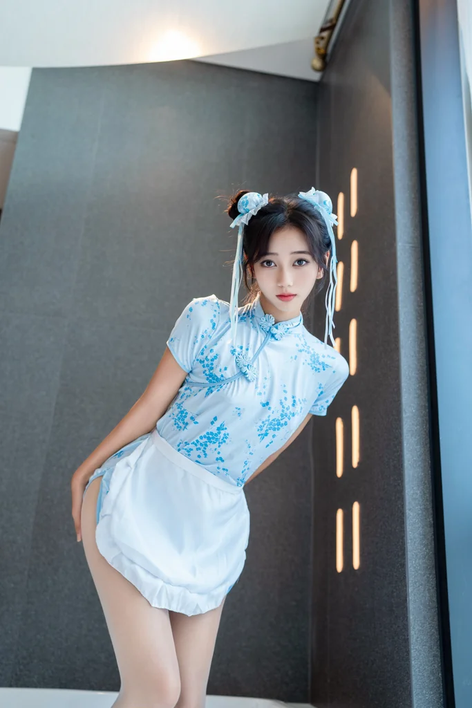 [XR Uncensored] 时安安 - R18 秀人网模特 春丽青花瓷 preview 8