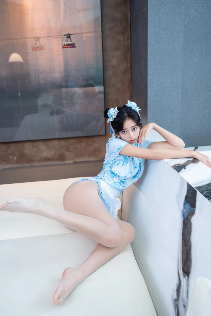 [XR Uncensored] 时安安 - R18 秀人网模特 春丽青花瓷 preview 13