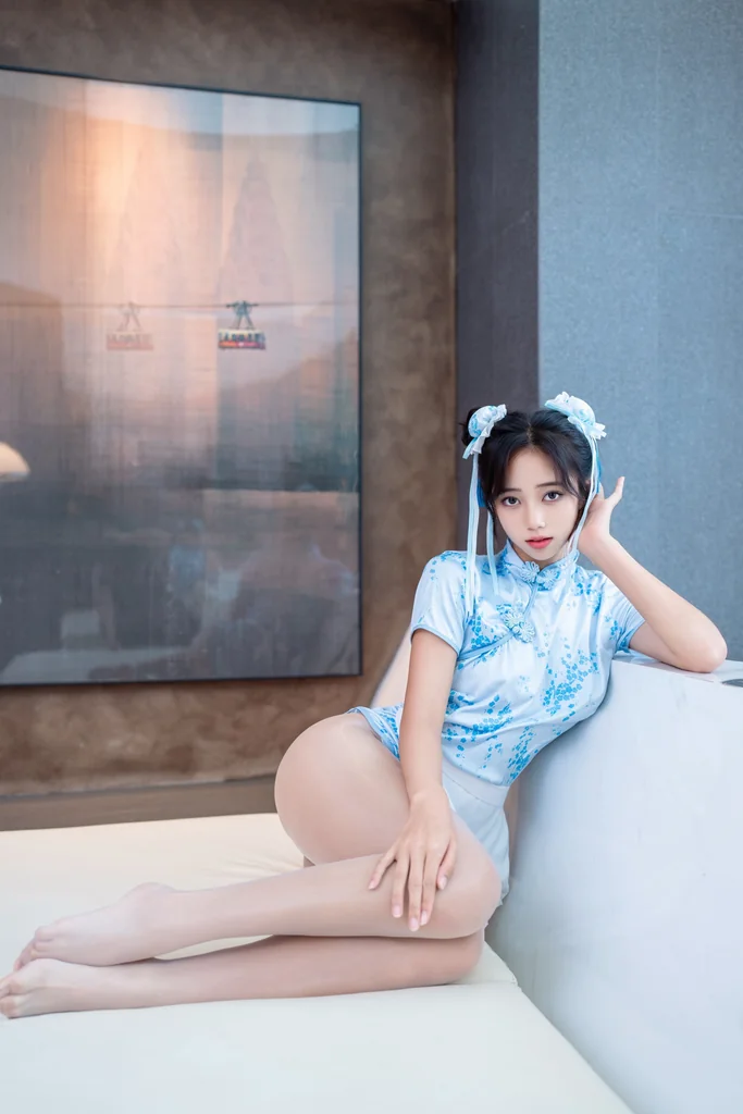 [XR Uncensored] 时安安 - R18 秀人网模特 春丽青花瓷 preview 16