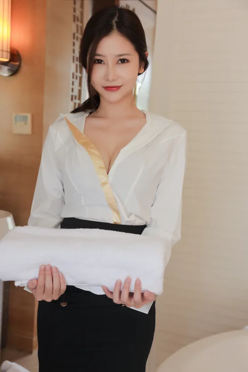 [内购无水印] Yin Tian (尹甜甜sunny) - 秀人网模特 女管家 preview 24