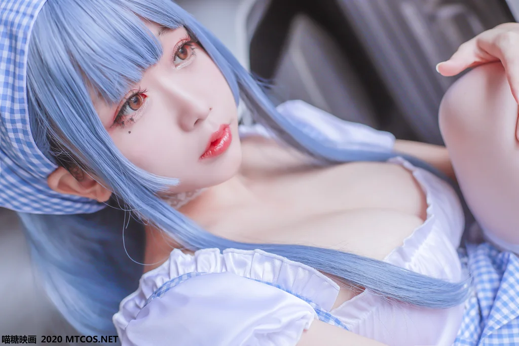 [MTCos] 喵糖映画 Vol.122 蓝色女仆 preview 6