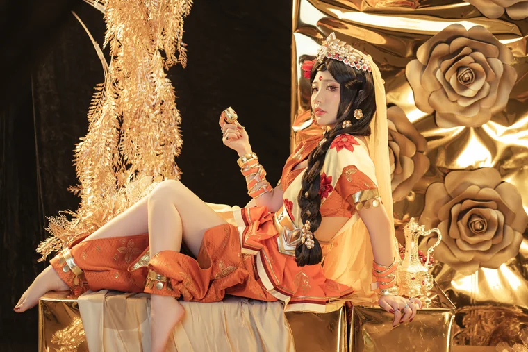 [Coser] Chinese 爆机少女喵小吉 - 天竺少女 preview 5