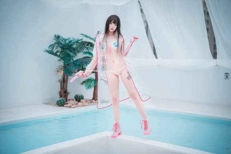 [DJAWA] Photo - Aram (아람) - “Poolside Summer” preview 3