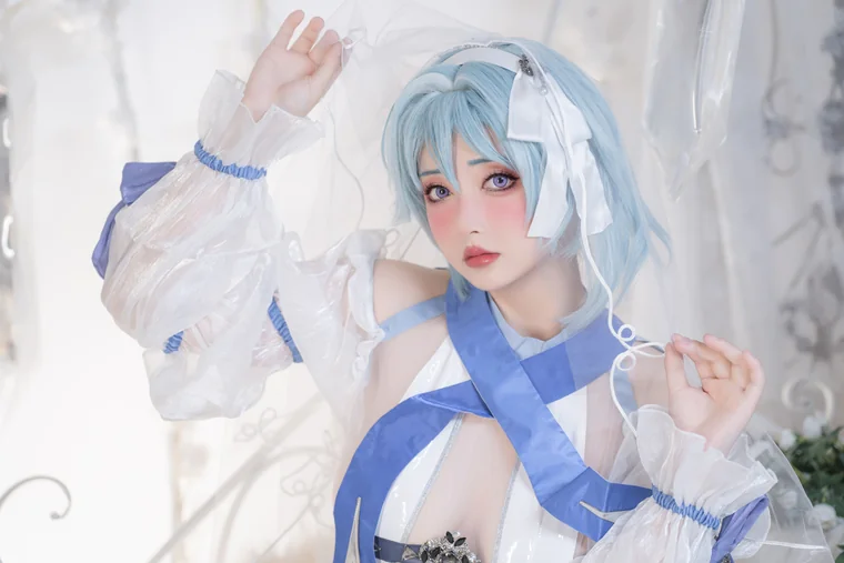 [Coser] Chinese 爆机少女喵小吉 - 12月T3 双子：最强冰雪组合 preview 2