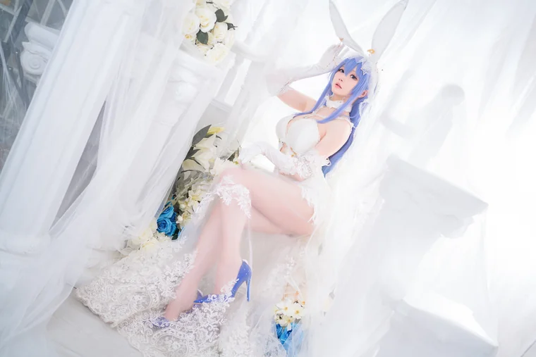 [Coser] Chinese 星之迟迟 - 碧蓝航线 花园 preview 3