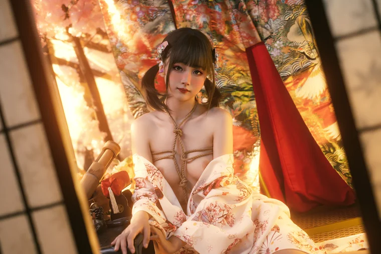 [Coser] Chinese 金鱼kinngyo - 和服X緊縛 preview 2